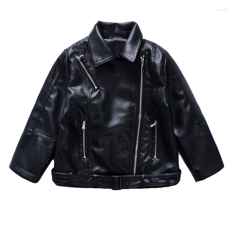 Jackets 1-5Year Baby Clothes Girls Boys Spring Leather Jacket Coats Toddler Kids PU Coat Black Children Outerwear
Jackets 1-5Year Baby Clothes Girls Boys Spring Leather Jacket Coats Toddler Kids PU Coat Black Children Outerwear