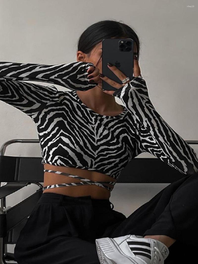 Women' Blouses Justchicc 2023 Autumn International Station Leisure Open Navel Lace Up Zebra Pattern Back Top, Black
Women' Blouses Justchicc 2023 Autumn International Station Leisure Open Navel Lace Up Zebra Pattern Back Top, Black