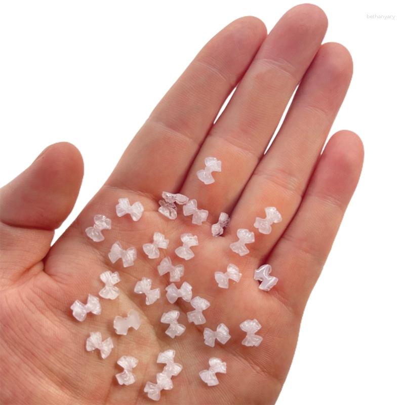 Nail Art Decorations 100PCS Flatback Bows Charms Crystal Bowknot Decals Clear Bow Nails Jewelry Decoration DIY Crafting
Nail Art Decorations 100PCS Flatback Bows Charms Crystal Bowknot Decals Clear Bow Nails Jewelry Decoration DIY Crafting