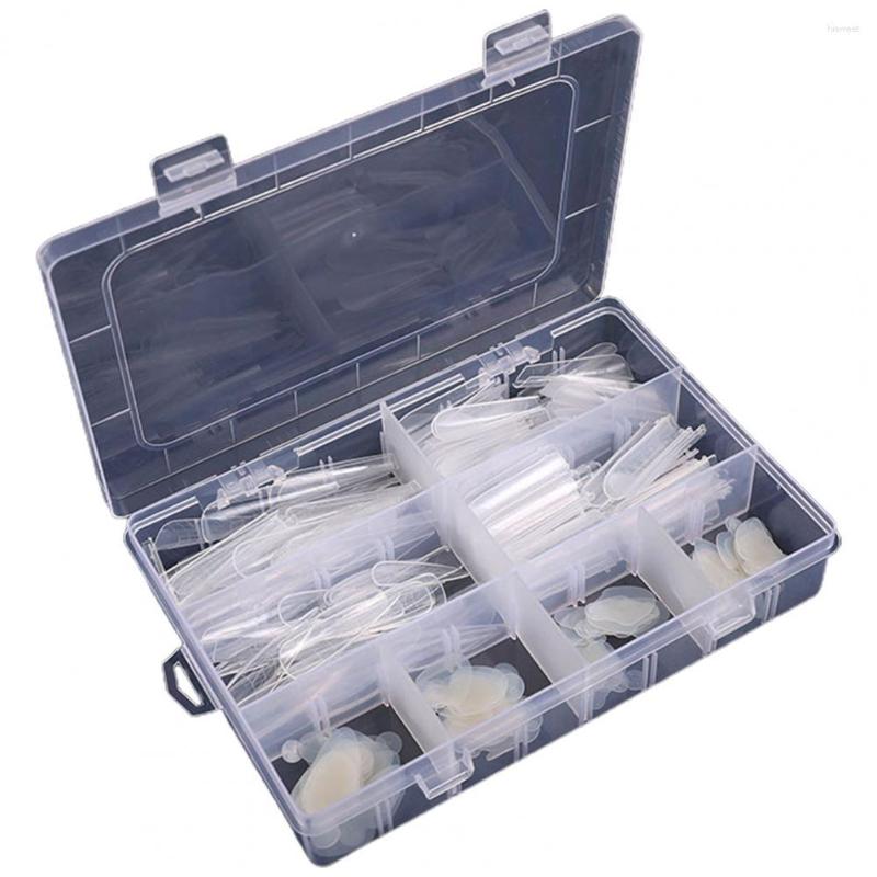 False Nails Removable 288Pcs/Box Professional Harmless Extended Plastic Multiple Styles Nail Salon Supplies, Clear
False Nails Removable 288Pcs/Box Professional Harmless Extended Plastic Multiple Styles Nail Salon Supplies, Clear