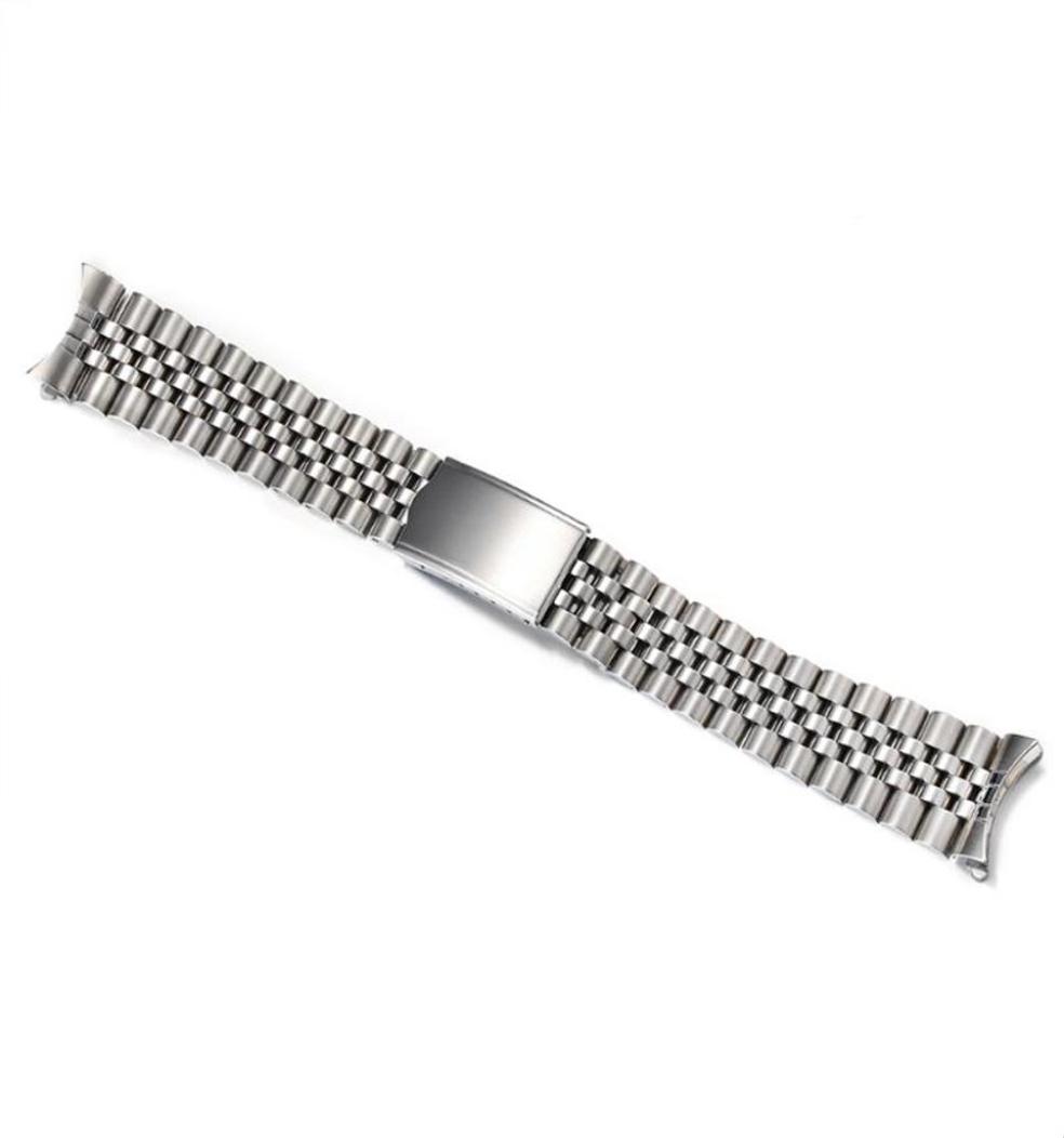 Watch Bands 18mm 19mm 20mm Solid Stainless Steel Curved End Jubilee Strap Band Fit For294T9784146
Watch Bands 18mm 19mm 20mm Solid Stainless Steel Curved End Jubilee Strap Band Fit For294T9784146