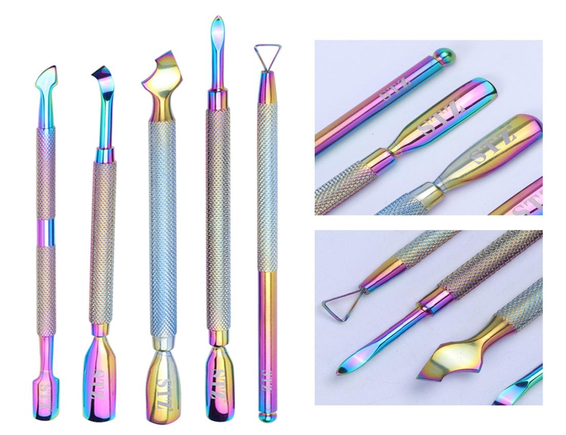 1pcs Chameleon Double End Nail Art Pusher UV Gel Polish Dead Skin Remover Manicure Cutter Spoon Cuticle Tool4956605
1pcs Chameleon Double End Nail Art Pusher UV Gel Polish Dead Skin Remover Manicure Cutter Spoon Cuticle Tool4956605