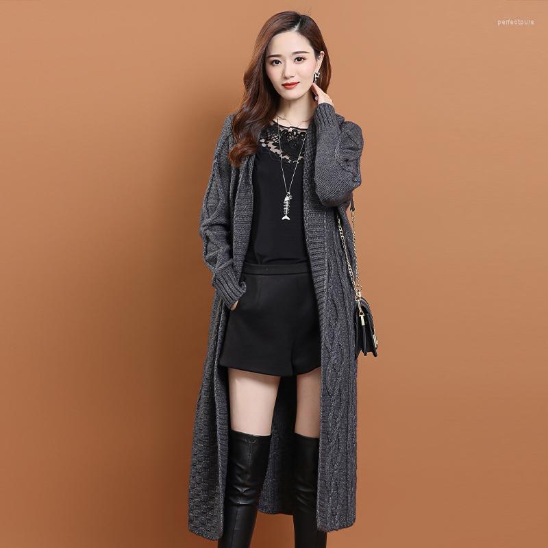 Women's Knits Women 2023 Spring Autumn Twist Long Cardigan Female Sweater Sleeve Knitted Jacket Loose Ladies Knitwear Coat E238, Beige
Women's Knits Women 2023 Spring Autumn Twist Long Cardigan Female Sweater Sleeve Knitted Jacket Loose Ladies Knitwear Coat E238, Beige