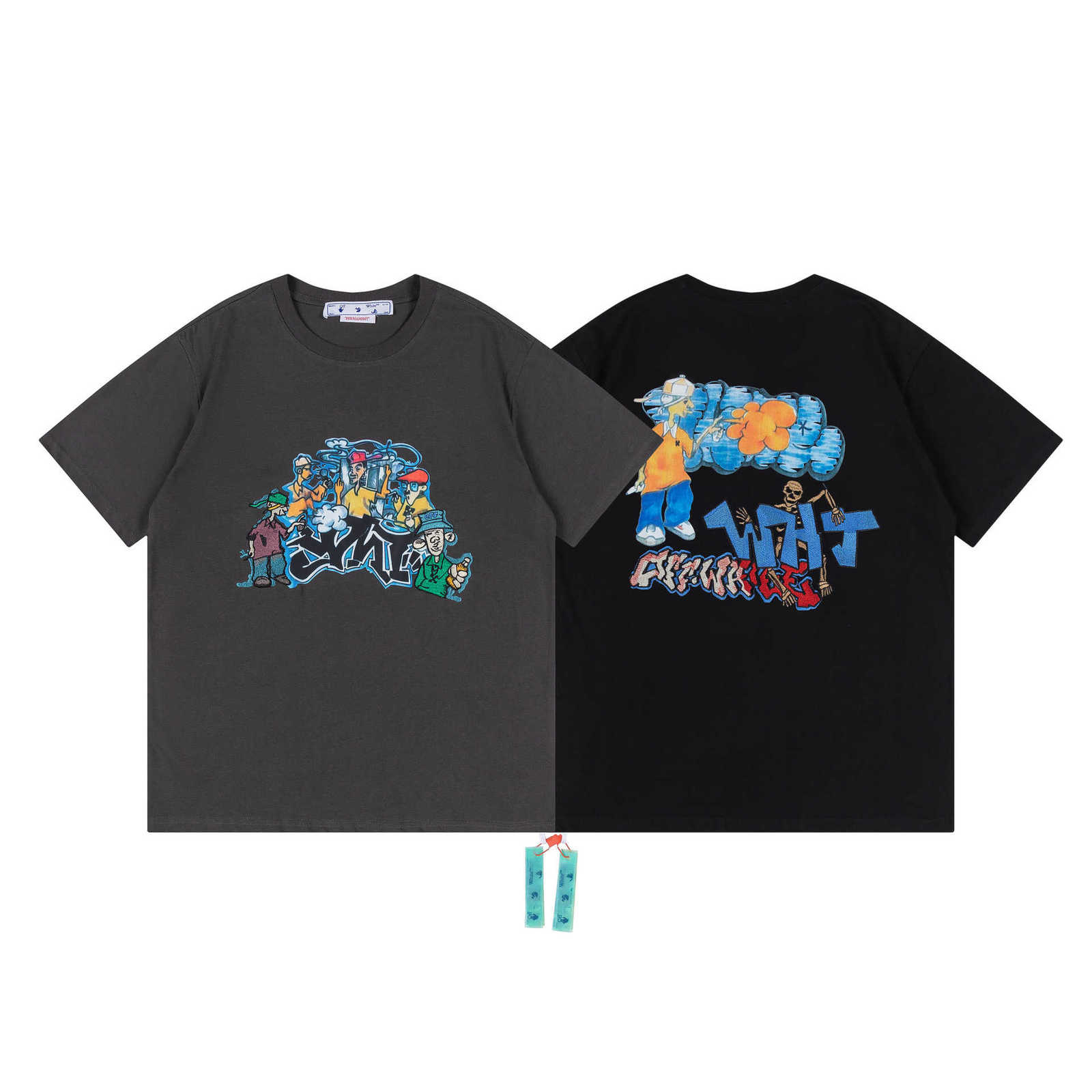 Designer luxury OFF W T-shirt Spring/Summer 2023 super high quality OW Cartoon Co branded Series Embroidery Pattern Round Neck Pullover Short Sleeve, Black
Designer luxury OFF W T-shirt Spring/Summer 2023 super high quality OW Cartoon Co branded Series Embroidery Pattern Round Neck Pullover Short Sleeve, Black