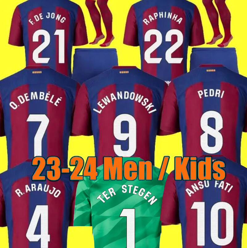 2023 BarcelonaS kids football kits Soccer Jerseys 22 23 24 BarcelonaS GAVI camiseta de futbol PEDRI FERRAN football jersey, 23-24 away 3
2023 BarcelonaS kids football kits Soccer Jerseys 22 23 24 BarcelonaS GAVI camiseta de futbol PEDRI FERRAN football jersey, 23-24 away 3