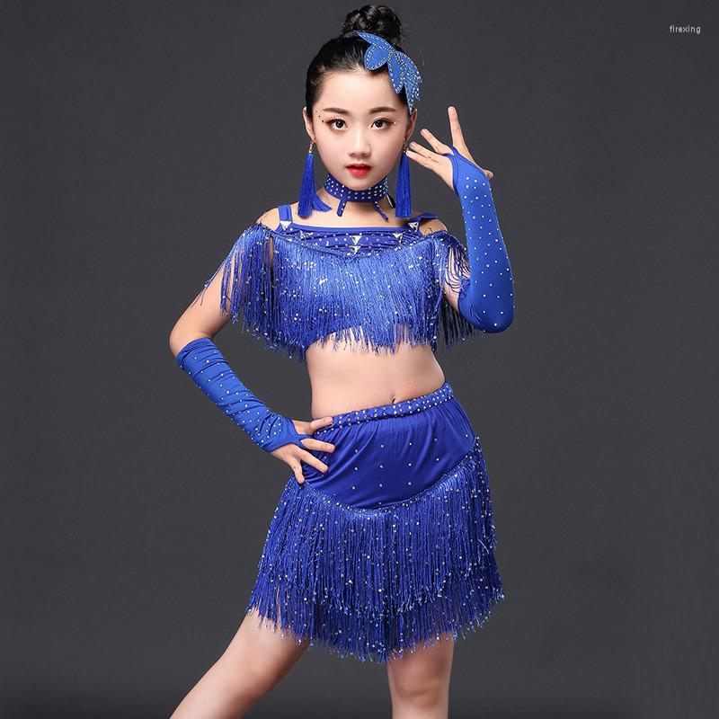 Stage Wear Sequin Fringe Dancewear Child Girls Kids CostumeSalsa Dresses Latindance Children's Sequined Tassel Performance Clothing
Stage Wear Sequin Fringe Dancewear Child Girls Kids CostumeSalsa Dresses Latindance Children's Sequined Tassel Performance Clothing