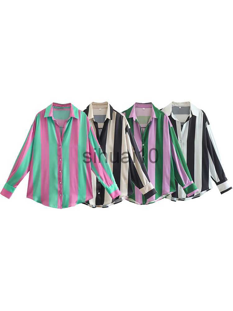 Women's Blouses Shirts Willshela Women Fashion Striped Single Breasted Blouse Vintage Long Sleeves Lapel Neck Female Chic Lady Shirts J230621, White
Women's Blouses Shirts Willshela Women Fashion Striped Single Breasted Blouse Vintage Long Sleeves Lapel Neck Female Chic Lady Shirts J230621, White