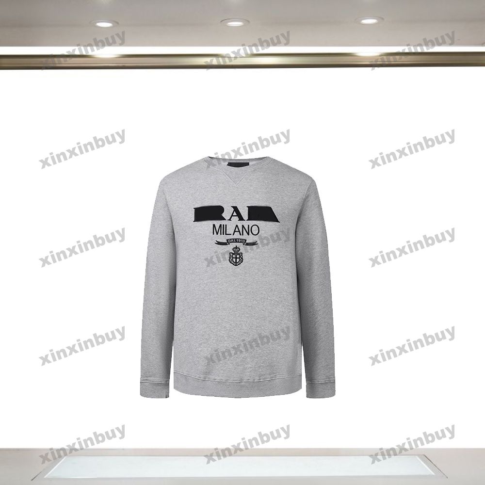 xinxinbuy Men women designer Sweatshirt Hoodie Letter embroidery fabric sweater Paris Apparel black khaki gray S-XL
xinxinbuy Men women designer Sweatshirt Hoodie Letter embroidery fabric sweater Paris Apparel black khaki gray S-XL