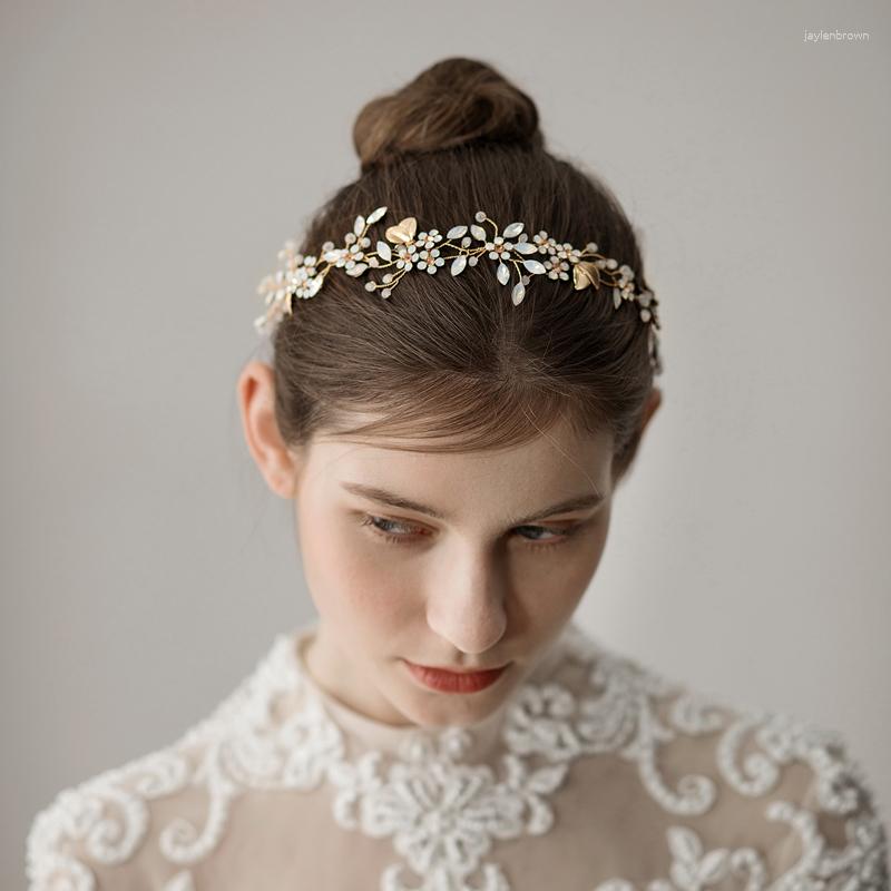 Headpieces O347 Vintage Floral Lady Fairy Crystal Wedding Hairband Handmade Hair Accessories Gold Bridal Headdress
Headpieces O347 Vintage Floral Lady Fairy Crystal Wedding Hairband Handmade Hair Accessories Gold Bridal Headdress