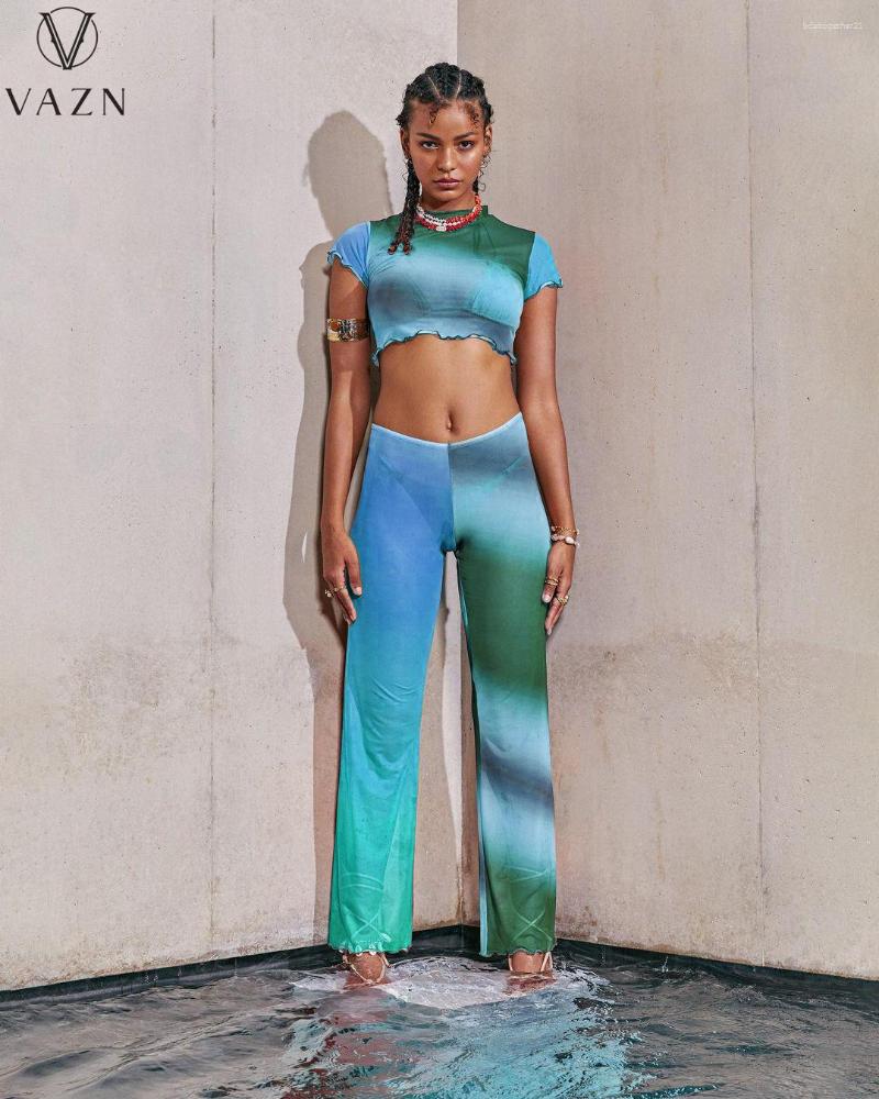 Women' Two Piece Pants VAZN 2023 List Europe And America Holiday Vintage Free Sexy Chiffon Short Sleeve Long Wide Leg Slim Women 2 Set, Blue green
Women' Two Piece Pants VAZN 2023 List Europe And America Holiday Vintage Free Sexy Chiffon Short Sleeve Long Wide Leg Slim Women 2 Set, Blue green