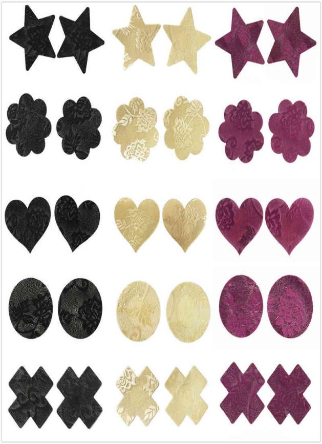 10pairslot Lace women039s Nipple Covers Disposable Breast Petals Flower Sexy Tape Stick on Bra Pad Pastie Nipple Covers for Wo4444531
10pairslot Lace women039s Nipple Covers Disposable Breast Petals Flower Sexy Tape Stick on Bra Pad Pastie Nipple Covers for Wo4444531