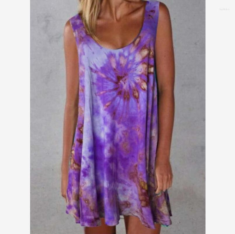 Casual Dresses Fashion Women's Summer Tie Dyed Dress Sleeveless Sexy Mini Female & Lady Clothing, Purple
Casual Dresses Fashion Women's Summer Tie Dyed Dress Sleeveless Sexy Mini Female & Lady Clothing, Purple