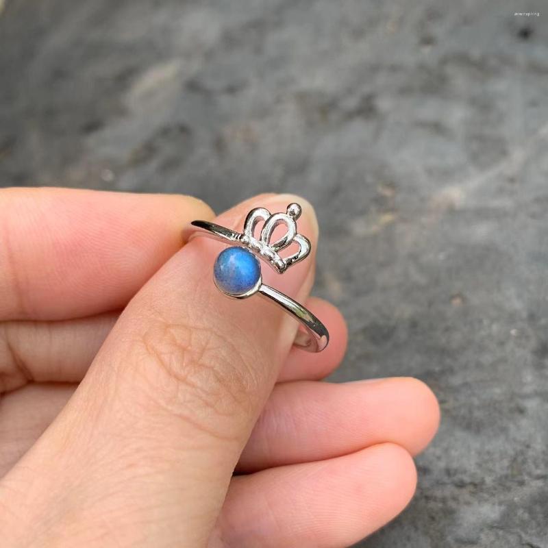 Cluster Rings Natural Labradorite Ring Moonstone Female Handmade Jewelry For Women Gift
Cluster Rings Natural Labradorite Ring Moonstone Female Handmade Jewelry For Women Gift
