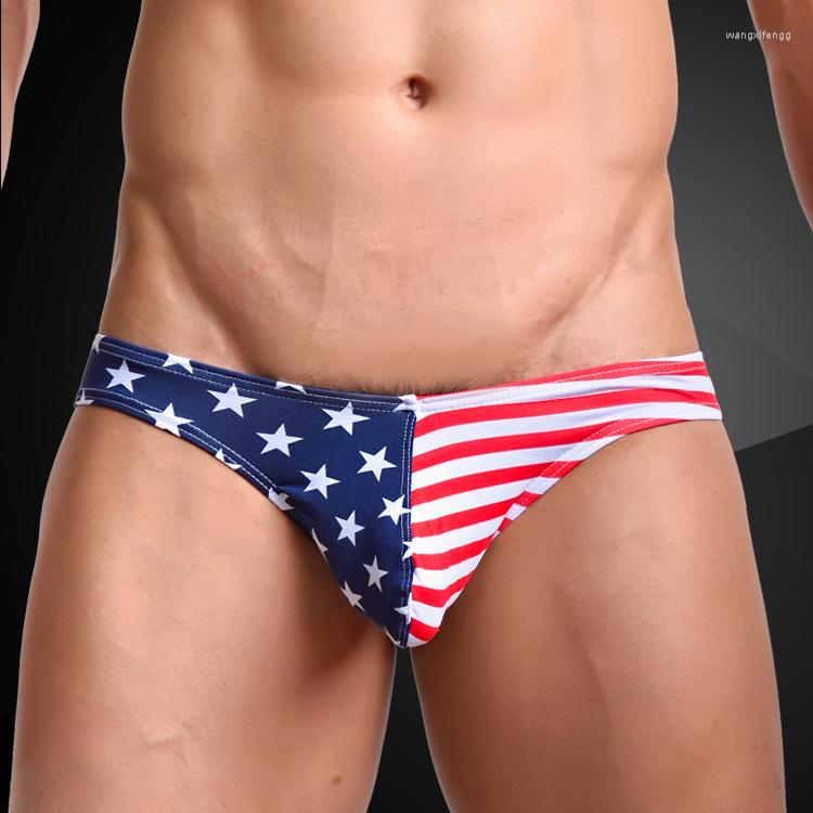 Underpants Sexy Gay Underwear Men Briefs Shorts Man Flag Printed Cotton Low-waist Male Calzoncillos Cueca -XL, Red
Underpants Sexy Gay Underwear Men Briefs Shorts Man Flag Printed Cotton Low-waist Male Calzoncillos Cueca -XL, Red