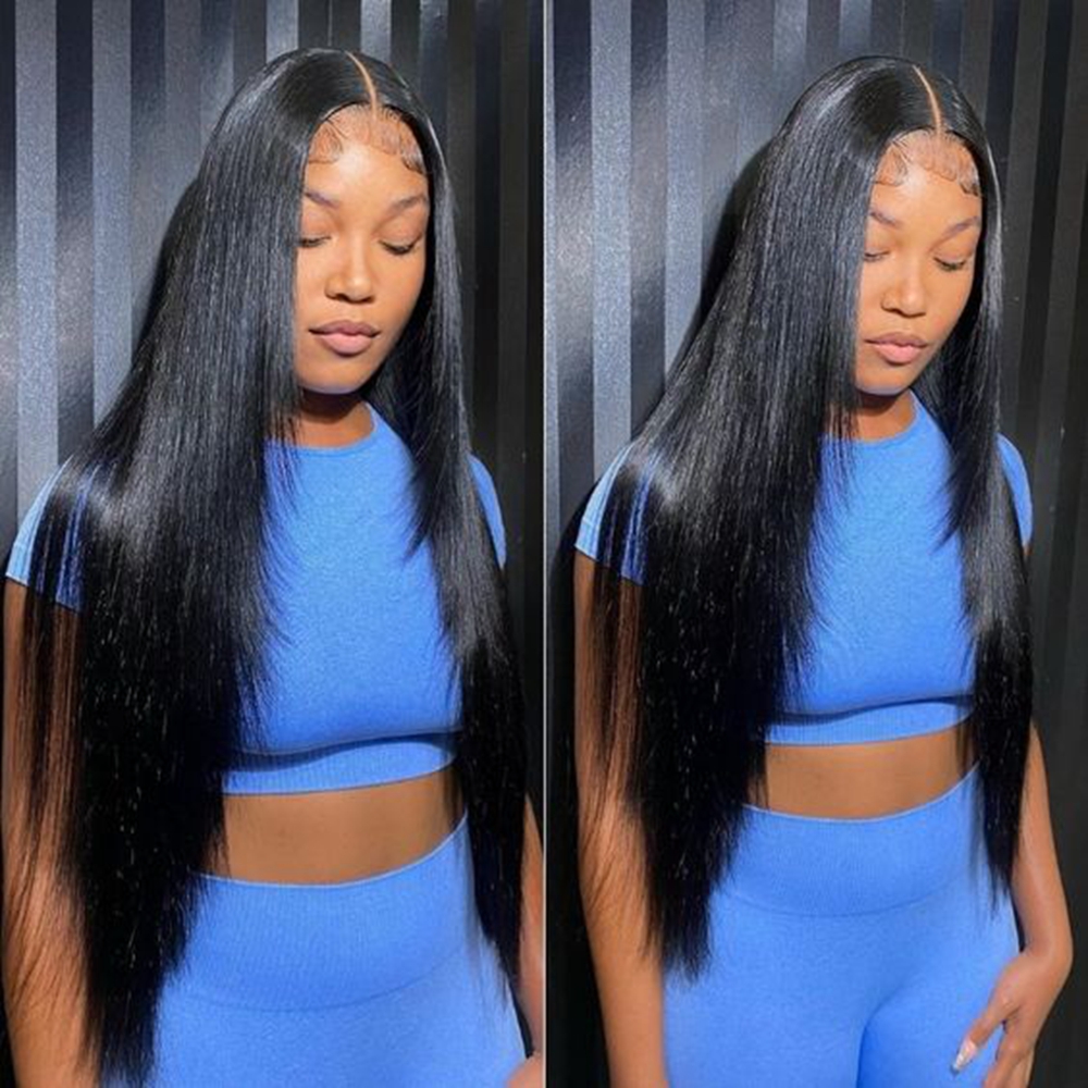 New Product Straight 13x4 Transparent Lace Front Human Hair Wigs 26 Inch 4x4 Lace Closure Wig for Women Pre Plucked Brazilian Remy Hair, Natural color
New Product Straight 13x4 Transparent Lace Front Human Hair Wigs 26 Inch 4x4 Lace Closure Wig for Women Pre Plucked Brazilian Remy Hair, Natural color