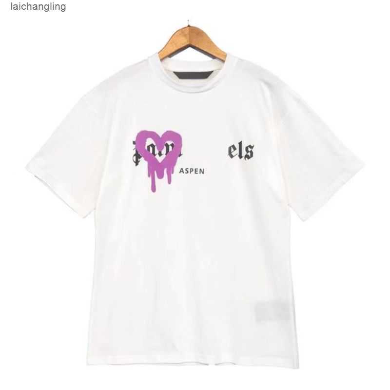 Mens Designer t Shirt Clothes Palms Shirts Women Fashion Spray Paint Graffiti Couple Short Sleeves High Street Loose Tide Brand Crew Z22i
Mens Designer t Shirt Clothes Palms Shirts Women Fashion Spray Paint Graffiti Couple Short Sleeves High Street Loose Tide Brand Crew Z22i