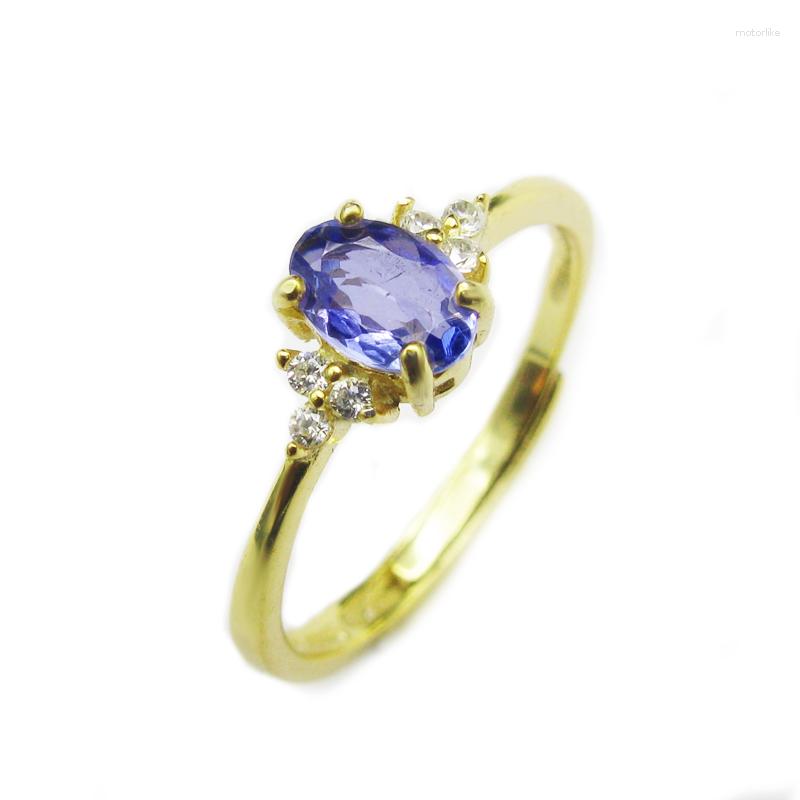 Cluster Rings LANZYO 925 Sterling Silver Blue Tanzanite Trendy Natural Jewelry Simple Style Open Fine Wholesale J040601agts
Cluster Rings LANZYO 925 Sterling Silver Blue Tanzanite Trendy Natural Jewelry Simple Style Open Fine Wholesale J040601agts