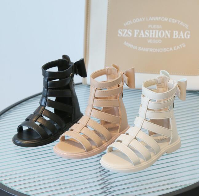 Girls Sandals New Little Girl Roman Princess Shoes Summer Kids High bang Zipper bow kont Fashion Sandals, Black
Girls Sandals New Little Girl Roman Princess Shoes Summer Kids High bang Zipper bow kont Fashion Sandals, Black