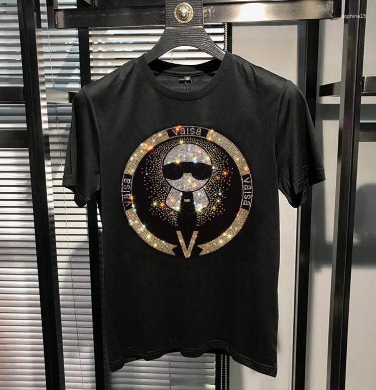 Men's T Shirts Male Brand Tshrit Rhinestones Designer Hip Hop Men Drill TSHIRTS Drop, As shown
Men's T Shirts Male Brand Tshrit Rhinestones Designer Hip Hop Men Drill TSHIRTS Drop, As shown