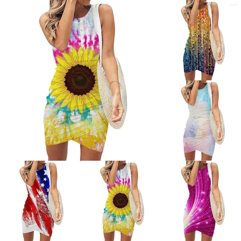 Casual Dresses Women' Fashionable Round Neck Printed Wrinkle Slim Irregular Vest Bag Hip Dress Congo, Blue
Casual Dresses Women' Fashionable Round Neck Printed Wrinkle Slim Irregular Vest Bag Hip Dress Congo, Blue