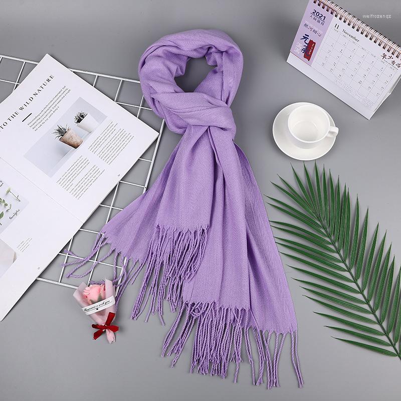 Scarves Solid Color Women Scarf Fashion Thin Shawls Winter Hijabs Tassels Long Cashmere Like Pashmina Wraps
Scarves Solid Color Women Scarf Fashion Thin Shawls Winter Hijabs Tassels Long Cashmere Like Pashmina Wraps