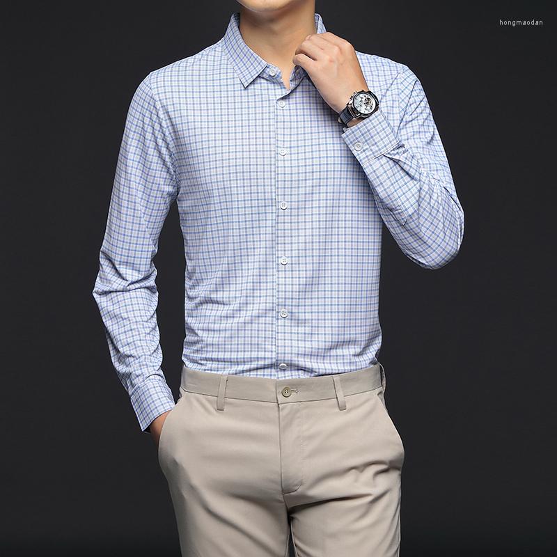 Men's Casual Shirts Long Sleeve Shirt Men's Non-Ironing Top 2023 Spring And Autumn Thin Trendy Business Plaid Clothing, Lange
Men's Casual Shirts Long Sleeve Shirt Men's Non-Ironing Top 2023 Spring And Autumn Thin Trendy Business Plaid Clothing, Lange