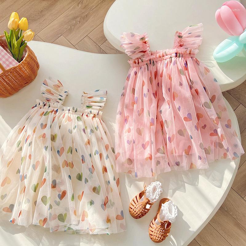 Girl Dresses Heart Printed Baby Dress 2023 Summer Mesh Yarn Skirt Princess Tu Children's Clothes, Apricot heart
Girl Dresses Heart Printed Baby Dress 2023 Summer Mesh Yarn Skirt Princess Tu Children's Clothes, Apricot heart
