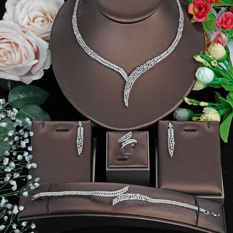 Necklace Earrings Set 2023 Cubic Zirconia Bridal Jewelry Fashion Dubai Full Women's Wedding Party Accessories Design, Picture shown
Necklace Earrings Set 2023 Cubic Zirconia Bridal Jewelry Fashion Dubai Full Women's Wedding Party Accessories Design, Picture shown