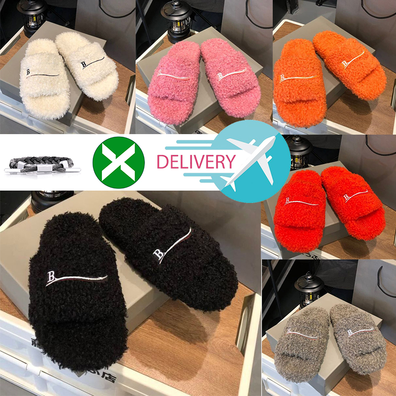 2023 Luxury Slides Paris Designer men women Slippers Ladies Wool Winter Fur Fluffy Furry Warm Letters Sandals Comfortable Fuzzy Girl Flip Flop Slipper size 35-44, Color #2
2023 Luxury Slides Paris Designer men women Slippers Ladies Wool Winter Fur Fluffy Furry Warm Letters Sandals Comfortable Fuzzy Girl Flip Flop Slipper size 35-44, Color #2