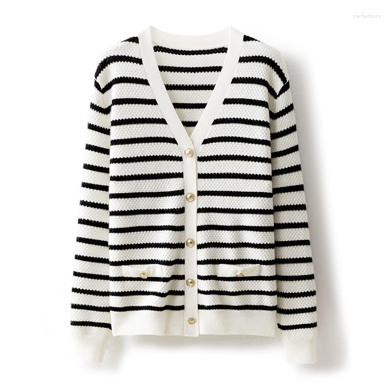 Women's Knits 2023 Winter Women Patchwork Cardigans Pure Cashmere Knitted V-Neck Female High Quality Standard Woolen Clothing Jackets, Black
Women's Knits 2023 Winter Women Patchwork Cardigans Pure Cashmere Knitted V-Neck Female High Quality Standard Woolen Clothing Jackets, Black