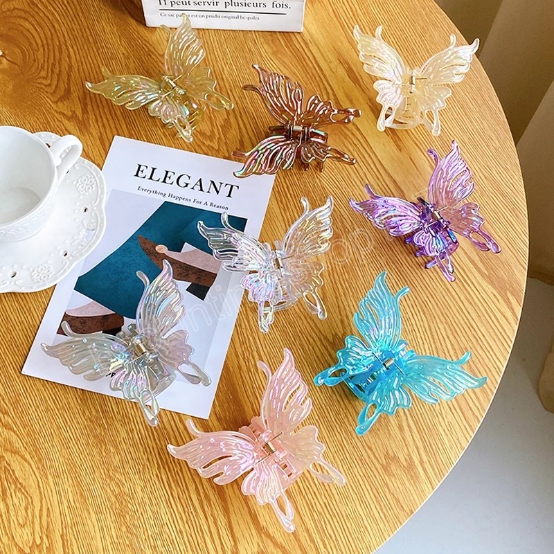 Fashion New Style 9.5cm Big Butterfly Hair Claw Clips Accessories Resin For Women Girls Casual Colourful Hairpins
Fashion New Style 9.5cm Big Butterfly Hair Claw Clips Accessories Resin For Women Girls Casual Colourful Hairpins