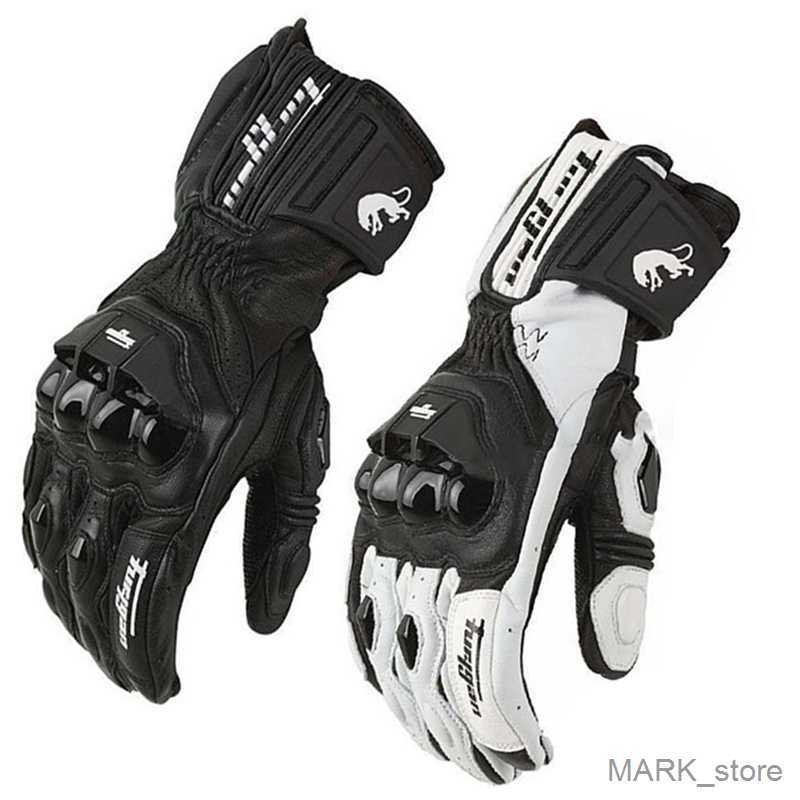 Motorcycle Gloves Genuine Leather Gloves Men's Luva Moto Motorcycle Gloves R230621