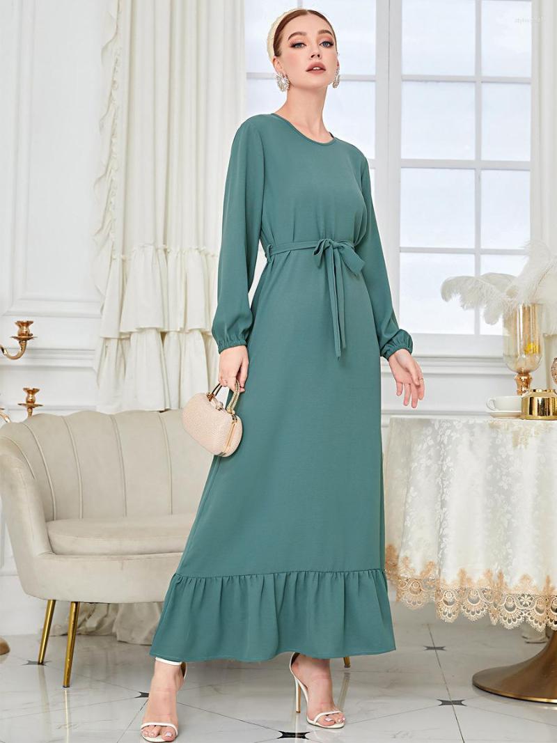 Ethnic Clothing Dress Eid Muslim Women Saudi Arabic Abaya Party Belt Dresses Ramadan Abayas Caftan Kaftan Elegant Vestidos Dubai Arab Turkey
Ethnic Clothing Dress Eid Muslim Women Saudi Arabic Abaya Party Belt Dresses Ramadan Abayas Caftan Kaftan Elegant Vestidos Dubai Arab Turkey