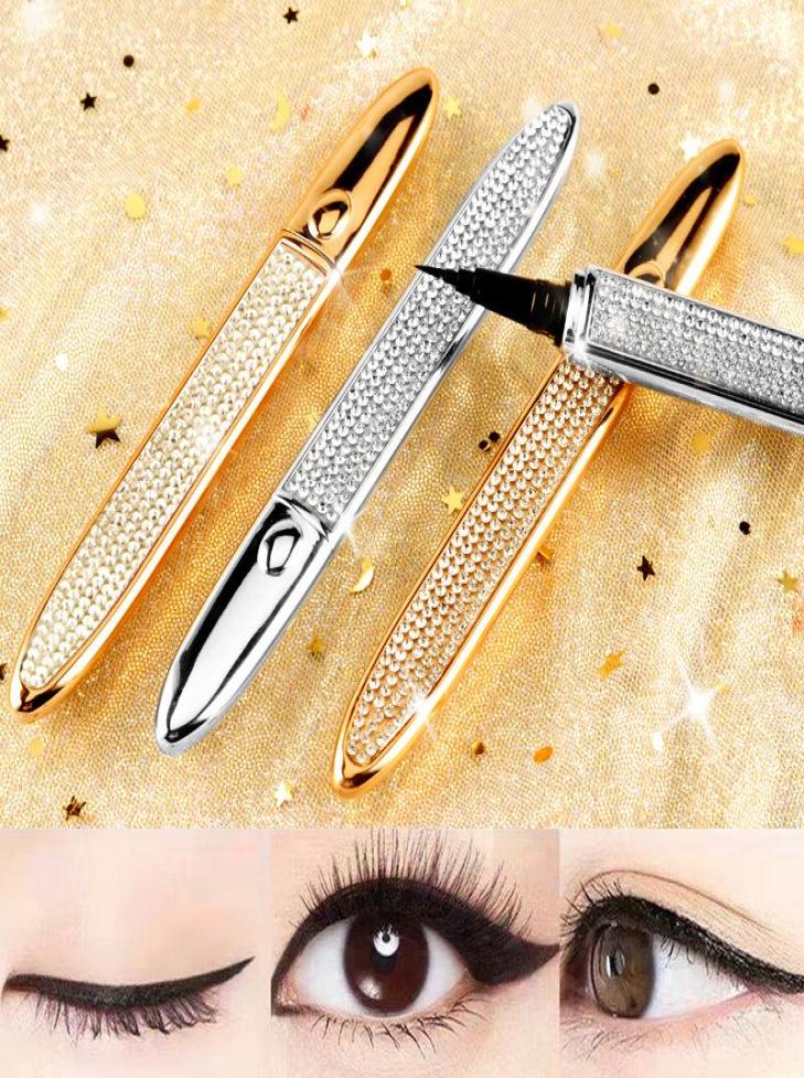 Waterproof Strong Self Adhesive Eyeliner for False Eyelashes 2 In 1 Magic Diamond Bling Glitter Liquid Eye Liner Pen No Need Glue 7210555, Black
Waterproof Strong Self Adhesive Eyeliner for False Eyelashes 2 In 1 Magic Diamond Bling Glitter Liquid Eye Liner Pen No Need Glue 7210555, Black
