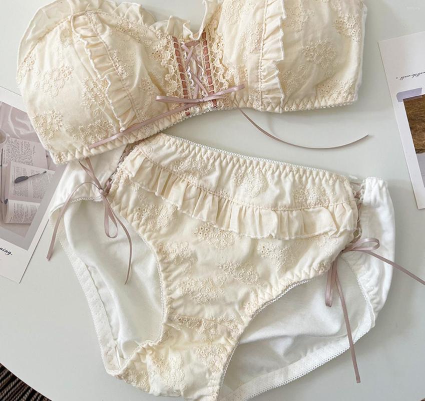 Women's Panties 2023 2nd Free L XL Lovely Cute Lolita Kawaii Ruffle Embroidery Cotton Unerwear Brief Thong Knickers WP847, Milk
Women's Panties 2023 2nd Free L XL Lovely Cute Lolita Kawaii Ruffle Embroidery Cotton Unerwear Brief Thong Knickers WP847, Milk