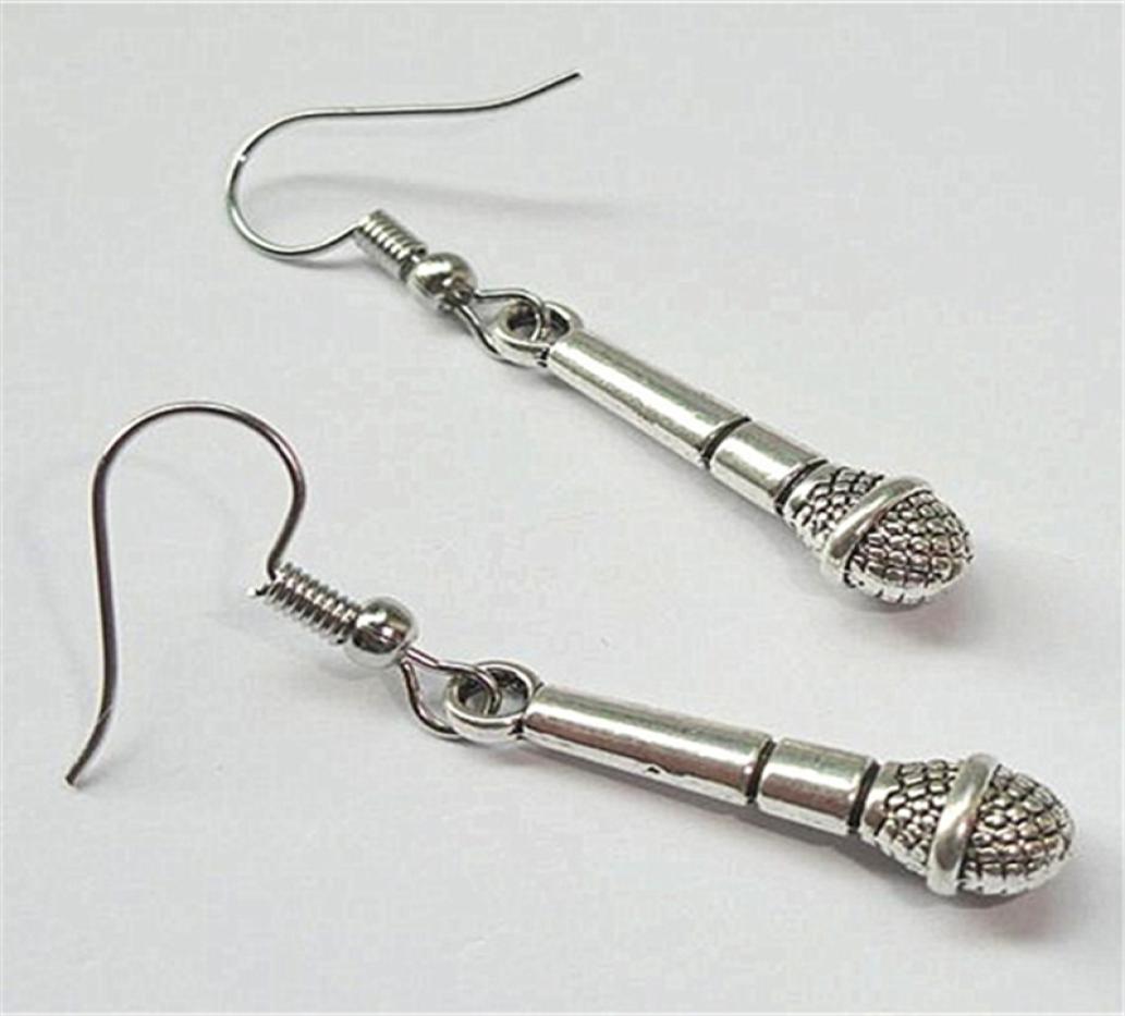 Antique Silver Color Microphone Earrings Microphone Earrings Music Lover Gift Earrings for Singer Quirky Fun Earrings6661400
Antique Silver Color Microphone Earrings Microphone Earrings Music Lover Gift Earrings for Singer Quirky Fun Earrings6661400