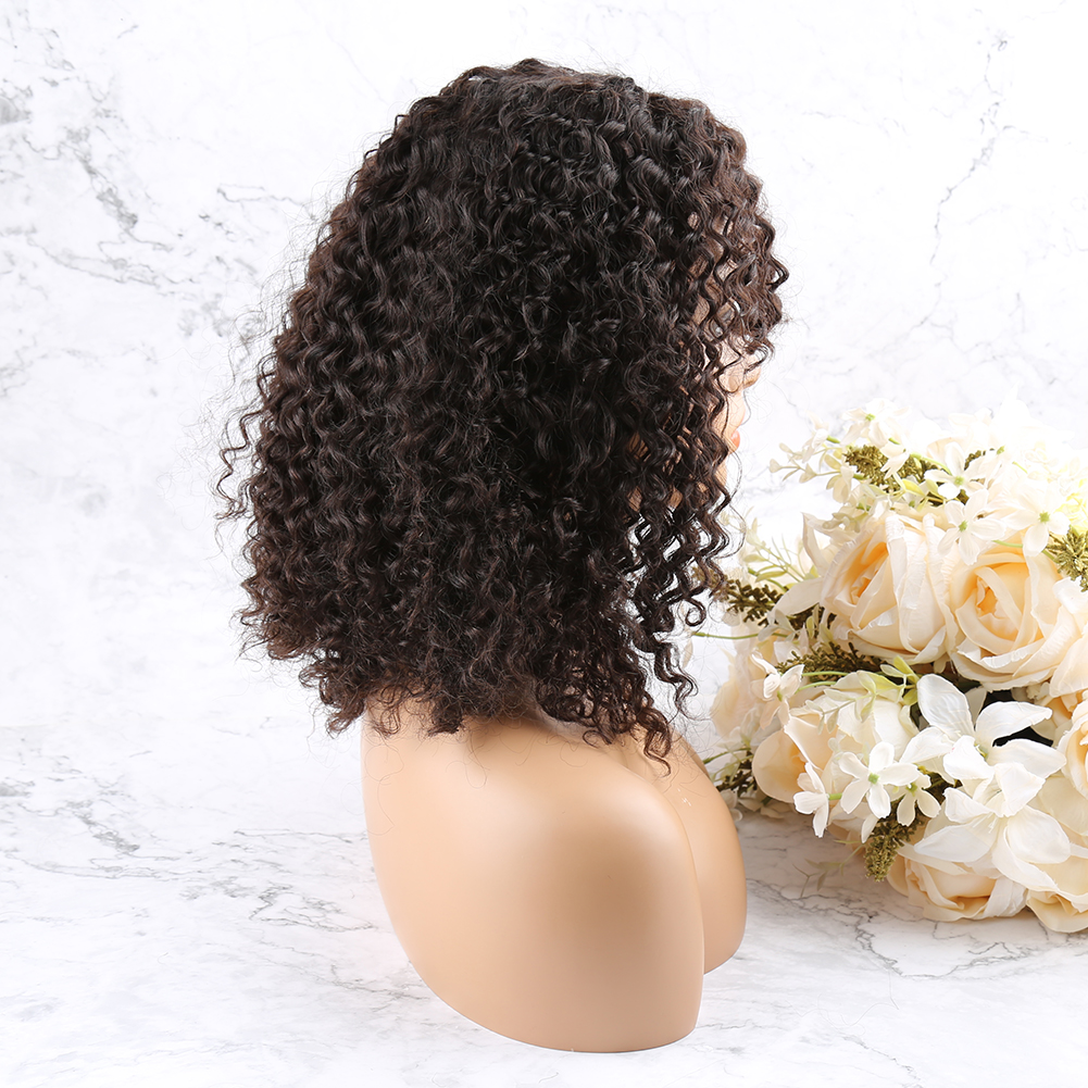 Silky Straight Human Hair Bob Wig With Bangs Realistic Look HD Lace Glueless Wigs Blunt Cut Short Black Water Wave Italian Wavy Human Virgin Hair Wigs