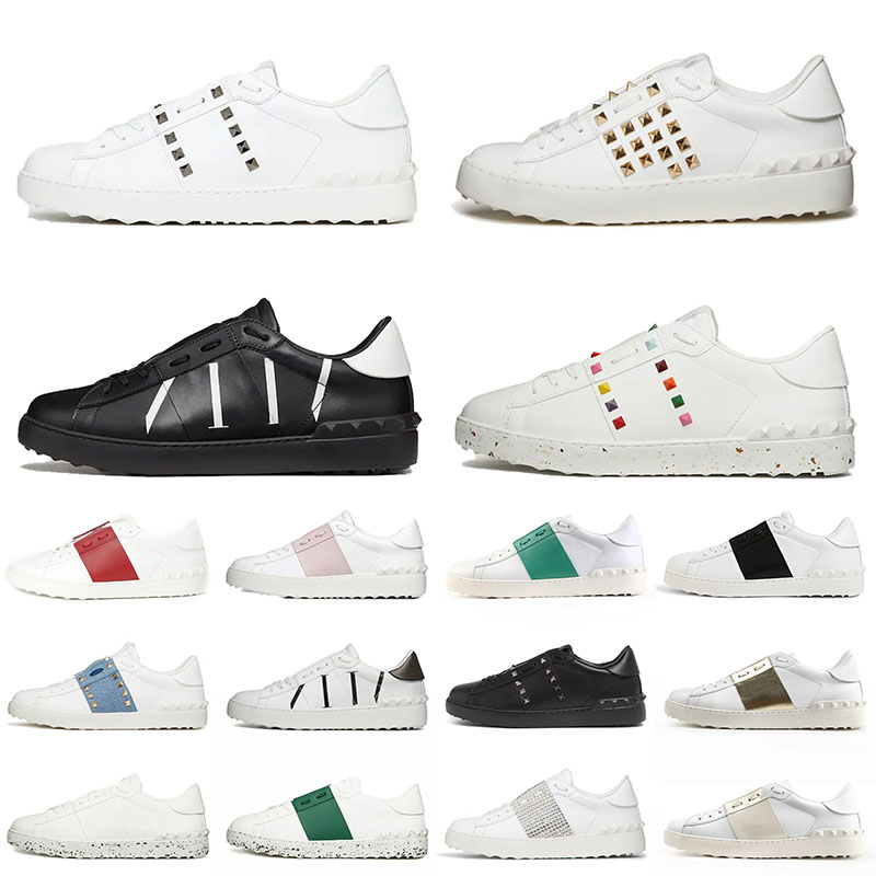 Designer Men Women Open Sneakers Casual Shoes Platform Vintage Valentinoity Black White Pink Beige Luxury Sports Breathable Skate Dhgate Shoe 36-46, B22 35-46
Designer Men Women Open Sneakers Casual Shoes Platform Vintage Valentinoity Black White Pink Beige Luxury Sports Breathable Skate Dhgate Shoe 36-46, B22 35-46