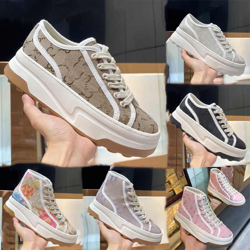 1977 high top Letter High-quality Sneaker Casual Women Shoes Designer Italy low-cut Beige Ebony Canvas Tennis Shoe Luxury Fabric Trims thick-soled nnnn
1977 high top Letter High-quality Sneaker Casual Women Shoes Designer Italy low-cut Beige Ebony Canvas Tennis Shoe Luxury Fabric Trims thick-soled nnnn