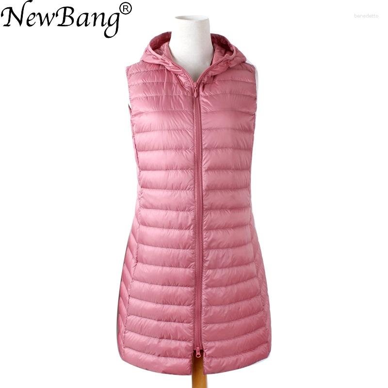 Women's Vests Bang Brand Long Vest Women Ultra Light Down Hooded Lightweight Waistcoat Female Coat Slim Sleeveless, Black
Women's Vests Bang Brand Long Vest Women Ultra Light Down Hooded Lightweight Waistcoat Female Coat Slim Sleeveless, Black
