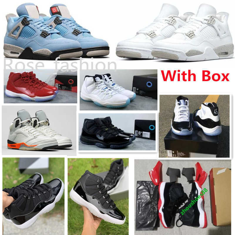 Box With 4 Pine Green unc University Blue Basketball Shoes 5 4s White Red Cement Real Carbon Fiber 11 Cherry Bred Space Jam Concords Legend Cool Grey Top Quality Sneaker, 5 craft
Box With 4 Pine Green unc University Blue Basketball Shoes 5 4s White Red Cement Real Carbon Fiber 11 Cherry Bred Space Jam Concords Legend Cool Grey Top Quality Sneaker, 5 craft