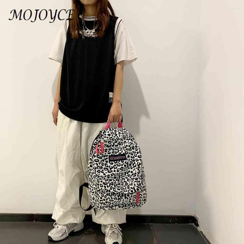 School Bags Preppy Style Canvas Zebra Cow Pattern Print Large Backpack Casual Women Handbags, Leopard
School Bags Preppy Style Canvas Zebra Cow Pattern Print Large Backpack Casual Women Handbags, Leopard