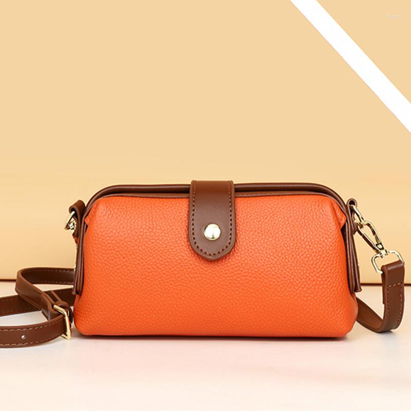 Evening Bags Luxury Solid Color Cow Leather Handbag Female Messenger Tote Sac 2023 High Quality Genuine Women Crossbody Shoulder, Beige
Evening Bags Luxury Solid Color Cow Leather Handbag Female Messenger Tote Sac 2023 High Quality Genuine Women Crossbody Shoulder, Beige