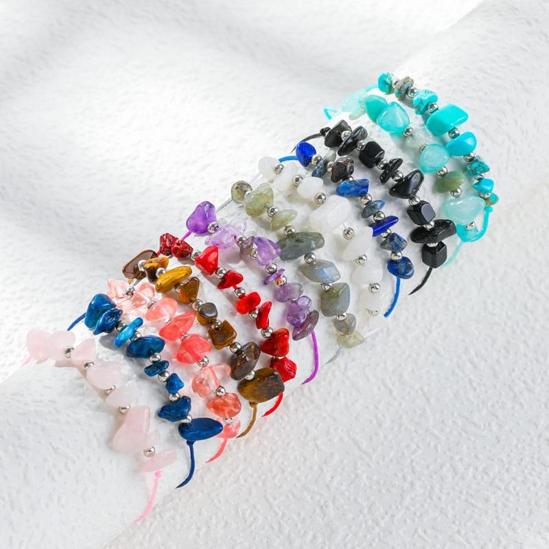 Charm Bracelets Fashion Crystal Stone Bracelet Multi-color Adjustable Bohemian Street Accessories Jewelry
Charm Bracelets Fashion Crystal Stone Bracelet Multi-color Adjustable Bohemian Street Accessories Jewelry