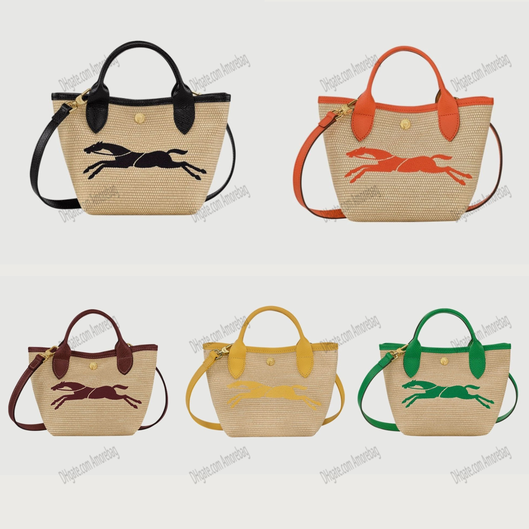 Longchammp women mini straw tote Bag Women's Tote Designer bag Summer Travel Crossbody Bag Fashion Clutch Bag Luxury Shoulder Shopping Bag Travel Beach Bag
Longchammp women mini straw tote Bag Women's Tote Designer bag Summer Travel Crossbody Bag Fashion Clutch Bag Luxury Shoulder Shopping Bag Travel Beach Bag