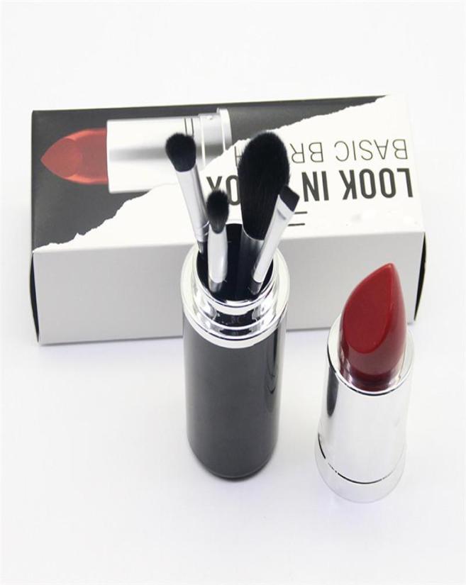 New Makeup Look In A Box Basic Brush 4pcsset brushes set with Big Lipstick Shape Holder Makeup TOOLS2390215
New Makeup Look In A Box Basic Brush 4pcsset brushes set with Big Lipstick Shape Holder Makeup TOOLS2390215