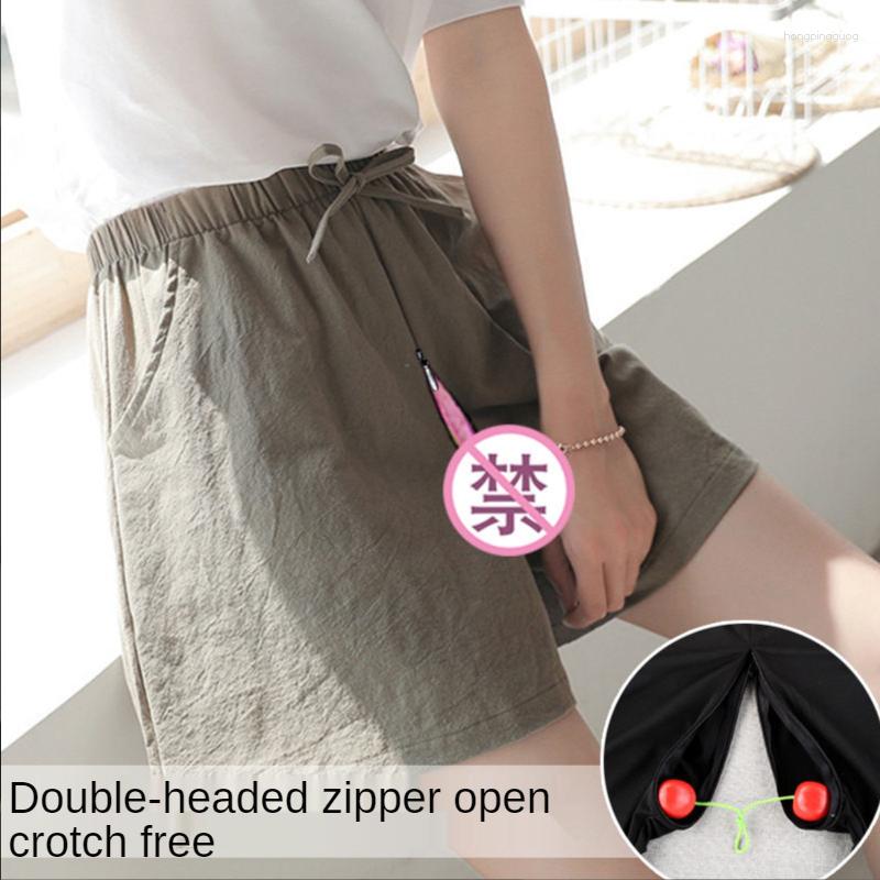 Women's Pants 1Pcs Cotton And Linen Shorts Women's Double Head Zipper Open-backed Outdoor Lovers' Convenient 3 Minute Pant, Dark green (ropes)
Women's Pants 1Pcs Cotton And Linen Shorts Women's Double Head Zipper Open-backed Outdoor Lovers' Convenient 3 Minute Pant, Dark green (ropes)