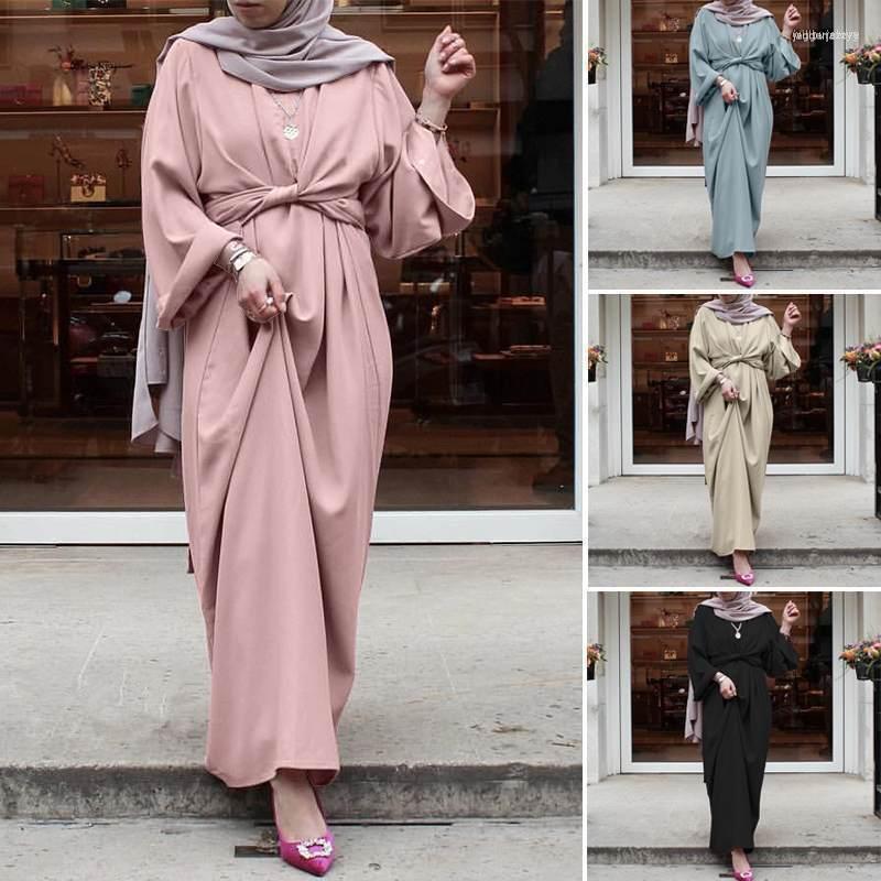 Ethnic Clothing Abaya Dubai Turkey Plain Robe Ramadan Eid Muslim Women Hijab Dress Islamic Modest Fashion Simple Long Sleeve Dresses
Ethnic Clothing Abaya Dubai Turkey Plain Robe Ramadan Eid Muslim Women Hijab Dress Islamic Modest Fashion Simple Long Sleeve Dresses