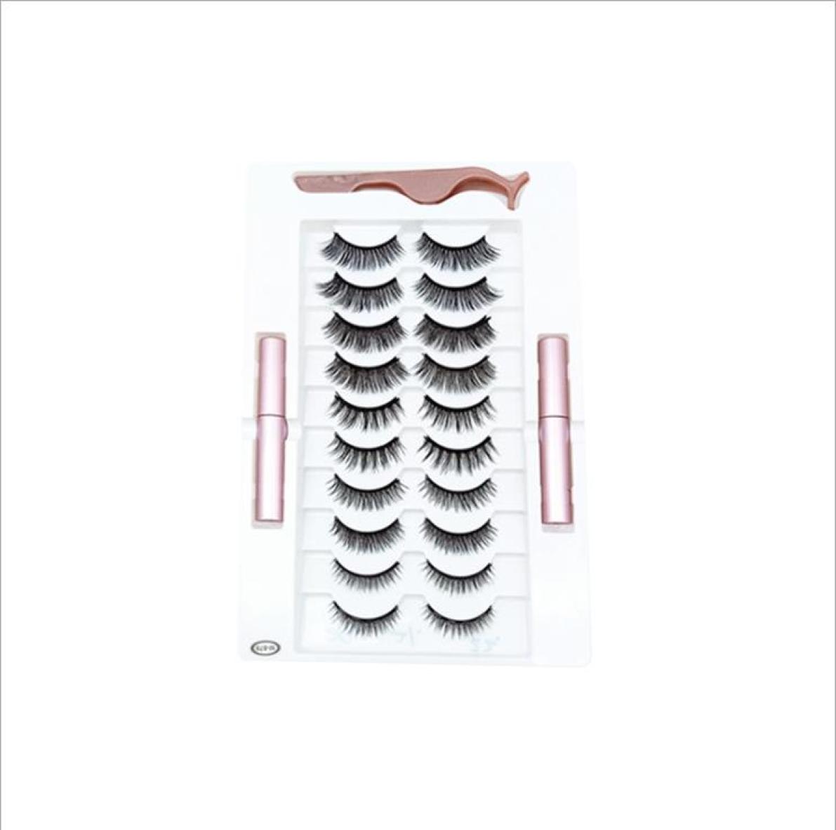 Eye Lashes Magnetic Eyelashes and Eyeliner Set False Eyelashes Magnet Extension Liquid Eyeliner Tweezer Set Waterproof3056788
Eye Lashes Magnetic Eyelashes and Eyeliner Set False Eyelashes Magnet Extension Liquid Eyeliner Tweezer Set Waterproof3056788