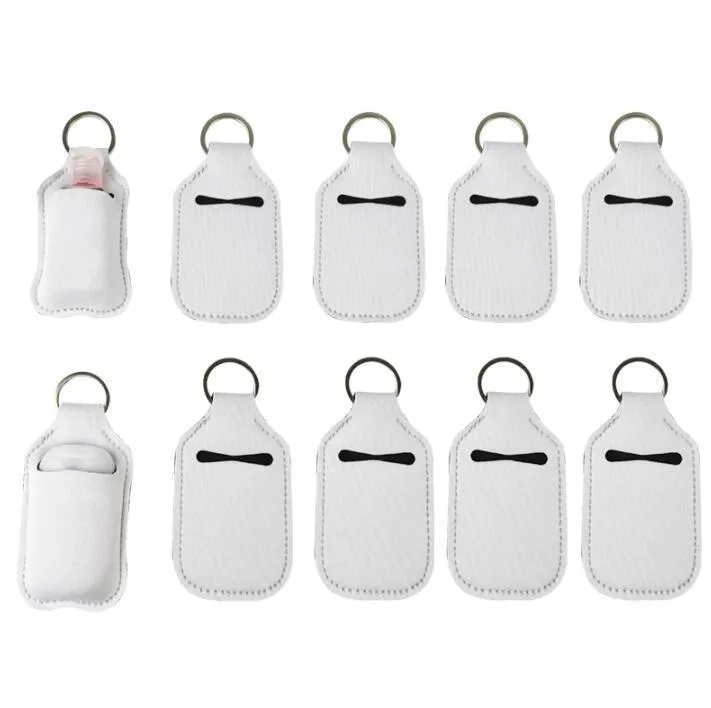 Sublimation Blanks Refillable Neoprene Hand Sanitizer Holder Favor Cover Chapstick Holders With Keychain For 30ML Flip Cap Containers Travel Bottle
Sublimation Blanks Refillable Neoprene Hand Sanitizer Holder Favor Cover Chapstick Holders With Keychain For 30ML Flip Cap Containers Travel Bottle